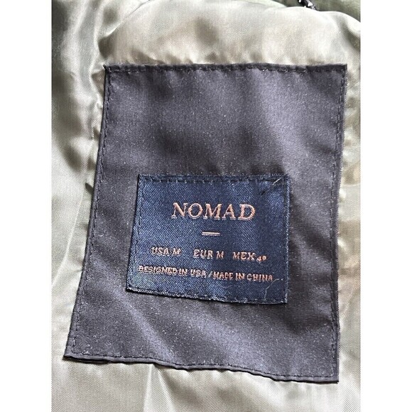 $140 Nomad Men's Green Black Josiah Lightweight Quilted Coat Jacket Size Medium - Picture 9 of 11